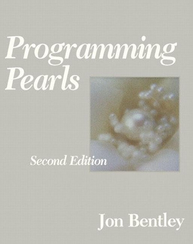 Паперова книга «Programming Pearls», автор Джон Бентлі - фото №1