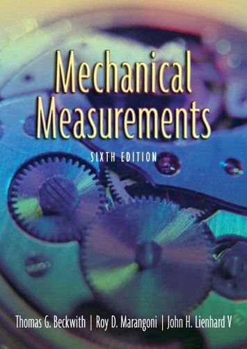 Паперова книга «Mechanical Measurements», автор Рой Д. Марангоні - фото №1