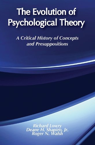 Паперова книга «The Evolution of Psychological Theory: A Critical History of Concepts and Presuppositions» - фото №1