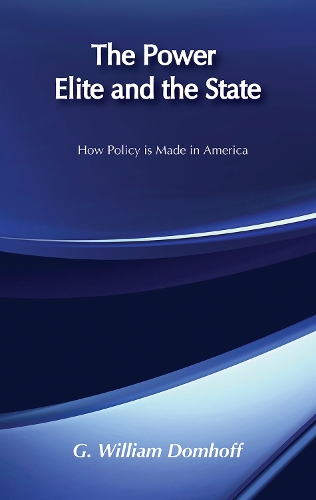 Паперова книга «The Power Elite and the State», автор Г. Вільям Домхофф - фото №1