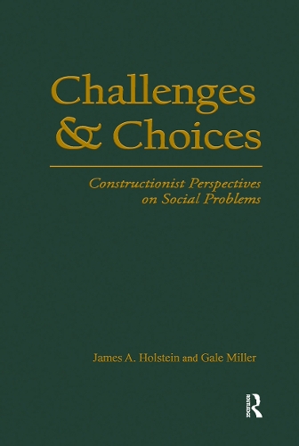 Паперова книга «Challenges and Choices: Constructionist Perspectives on Social Problems» - фото №1