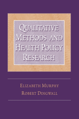 Бумажная книга «Qualitative Methods and Health Policy Research» - фото №1