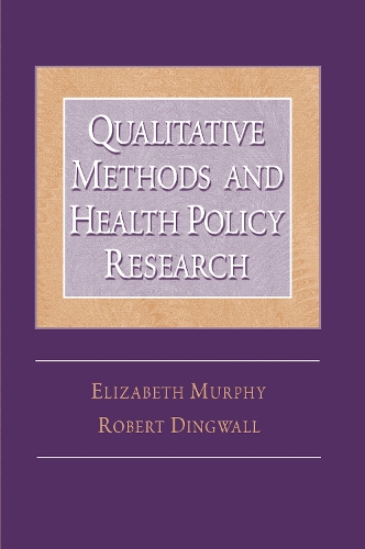 Бумажная книга «Qualitative Methods and Health Policy Research», автор Элизабет Мерфи - фото №1
