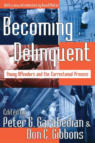 Бумажная книга «Becoming Delinquent: Young Offenders and the Correctional Process», авторов Дон К. Гиббонс, Питер Г. Карабедиан - фото №1