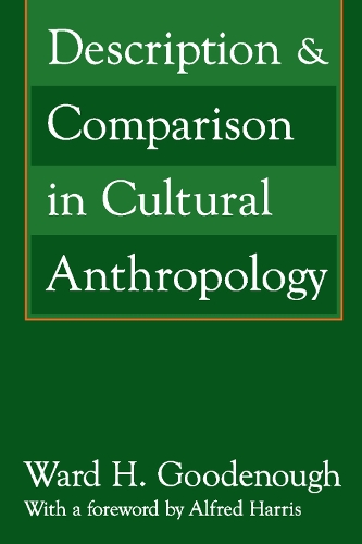 Бумажная книга «Description and Comparison in Cultural Anthropology», автор Альфред Харрис - фото №1