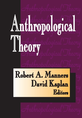 Бумажная книга «Anthropological Theory», автор Дэвид Каплан - фото №1