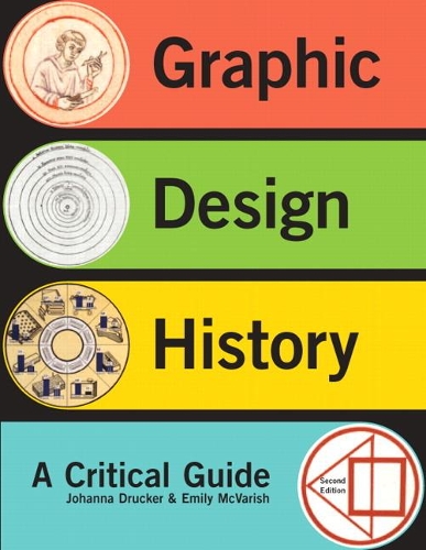 Паперова книга «Graphic Design History», автор Йоганна Друкер - фото №1