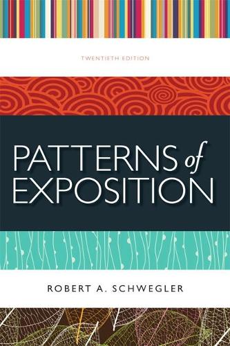 Бумажная книга «Patterns of Exposition», автор Роберт Швеглер - фото №1
