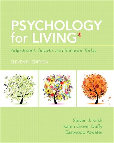 Паперова книга «Psychology for Living:  Adjustment, Growth, and Behavior Today», авторів Іствуд Етуотер, Карен Даффі, Стівен Дж. Кірш - фото №1
