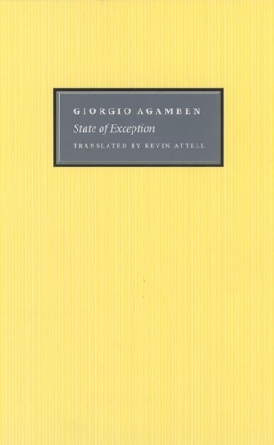Бумажная книга «State of Exception», автор Джорджо Агамбен - фото №1