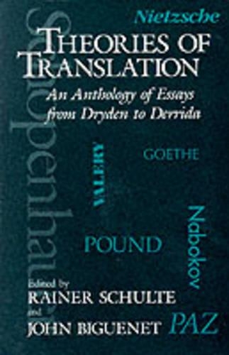 Бумажная книга «Theories of Translation: An Anthology of Essays from Dryden to Derrida», автор Джон Бигенет - фото №1