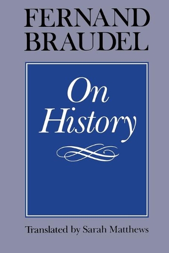Паперова книга «On History», автор Фернанд Броудел - фото №1