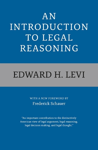Бумажная книга «An Introduction to Legal Reasoning», автор Эдвард Х. Леви - фото №1