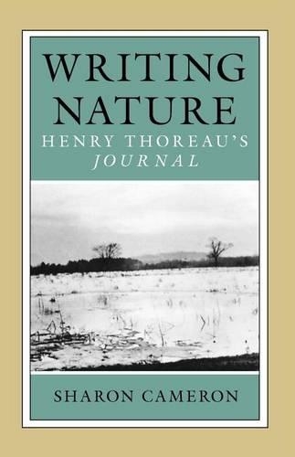 Бумажная книга «Writing Nature: Henry Thoreau's Journal», автор Шэрон Кэмерон - фото №1
