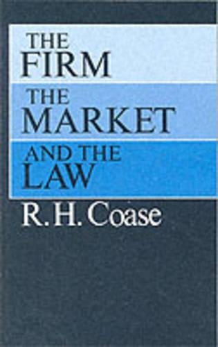 Бумажная книга «The Firm, the Market, and the Law», автор Р. Х. Коуз - фото №1