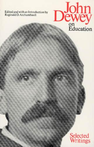 Бумажная книга «On Education: Selected Writing», автор Джон Дьюи - фото №1