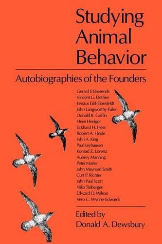 Паперова книга «Studying Animal Behavior: Autobiographies of the Founders», автор Дональд А. Дьюсбері - фото №1