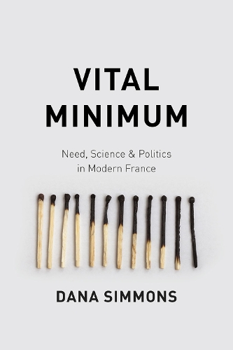 Бумажная книга «Vital Minimum: Need, Science, and Politics in Modern France», автор Дана Симмонс - фото №1