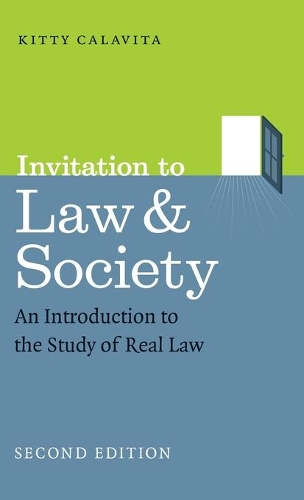 Паперова книга «Invitation to Law and Society: An Introduction to the Study of Real Law», автор Кітті Калавіта - фото №1