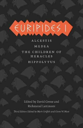 Бумажная книга «Euripides I: Alcestis, Medea, The Children of Heracles, Hippolytus», автор Еврипид - фото №1
