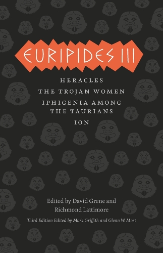 Паперова книга «Euripides III: Heracles, The Trojan Women, Iphigenia among the Taurians, Ion», автор Евріпід - фото №1