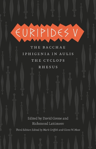 Бумажная книга «Euripides V: Bacchae, Iphigenia in Aulis, The Cyclops, Rhesus», автор Еврипид - фото №1