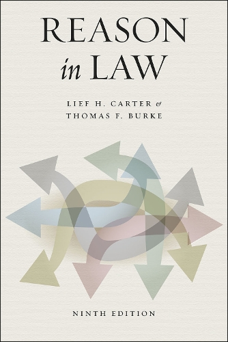 Паперова книга «Reason in Law: Ninth Edition», авторів Ліф Х. Картер, Томас Ф. Берк - фото №1