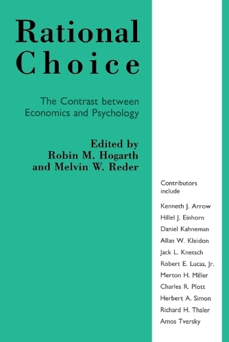 Бумажная книга «Rational Choice», автор Робин М. Хогарт - фото №1