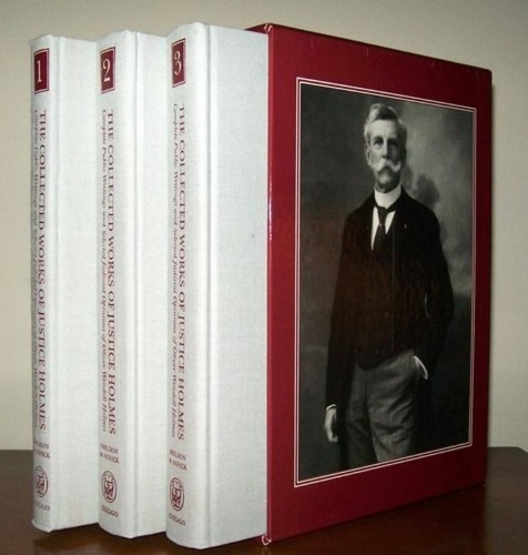 Паперова книга «The Collected Works of Justice Holmes: Complete Public Writings and Selected Judicial Opinions of Oliver Wendell Holmes», автор Олівер Венделл Холмс - фото №1