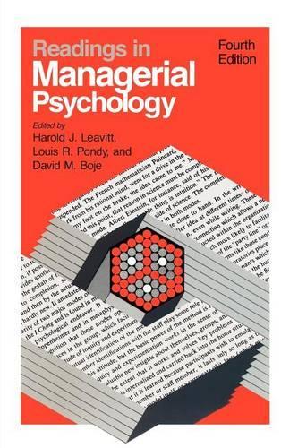 Бумажная книга «Readings in Managerial Psychology», автор Гарольд Дж. Левитт - фото №1