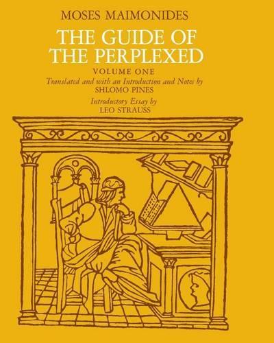 Паперова книга «The Guide of the Perplexed, Volume 1», автор Моше бен Маймон (Маймонід) - фото №1