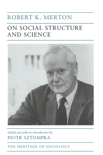 Бумажная книга «On Social Structure and Science», автор Роберт К. Мертон - фото №1