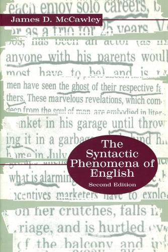 Бумажная книга «The Syntactic Phenomena of English», автор Джеймс Д. Маккоули - фото №1