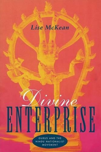 Паперова книга «Divine Enterprise: Gurus and the Hindu Nationalist Movement», автор Ліза МакКін - фото №1