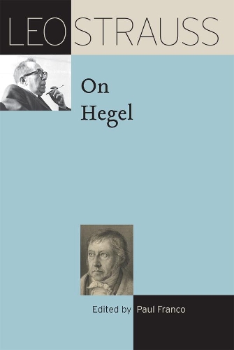 Паперова книга «Leo Strauss on Hegel», автор Лео Штраус - фото №1