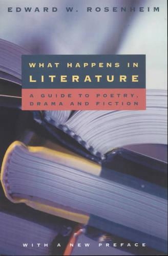 Паперова книга «What Happens in Literature», автор Едвард В. Розенхайм - фото №1