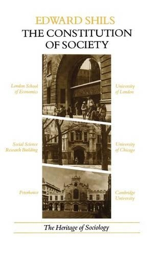 Паперова книга «The Constitution of Society», автор Едвард Шилз - фото №1