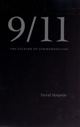 Паперова книга «9/11: The Culture of Commemoration», автор Девід Сімпсон - фото №1