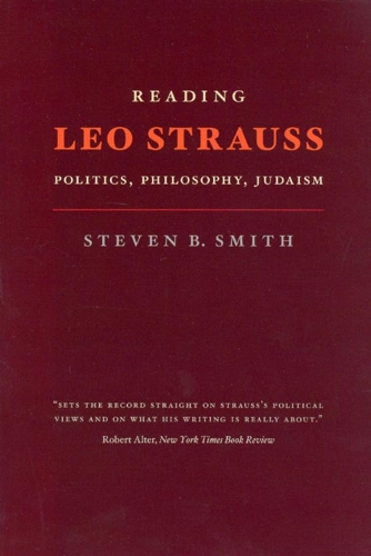 Бумажная книга «Reading Leo Strauss: Politics, Philosophy, Judaism», автор Стивен Б. Смит - фото №1