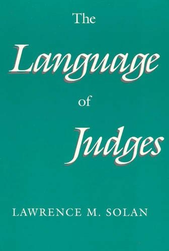 [object Object] «The Language of Judges», автор Лоуренс М. Солан - фото №1