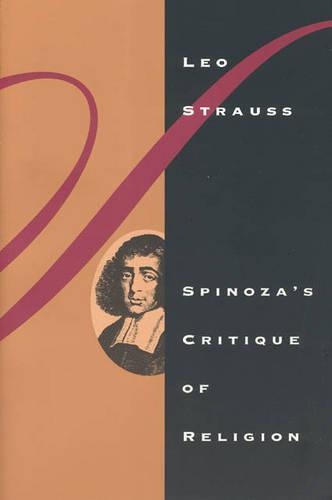 Паперова книга «Spinoza's Critique of Religion», автор Лео Штраус - фото №1