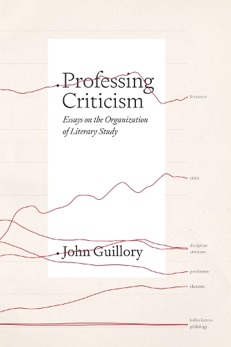 Бумажная книга «Professing Criticism: Essays on the Organization of Literary Study», автор Джон Гиллори - фото №1