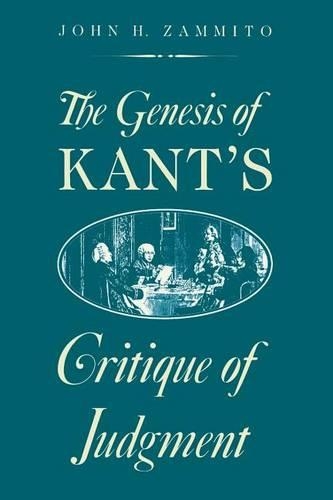 Паперова книга «The Genesis of Kant's Critique of Judgment», автор Джон Х. Замміто - фото №1