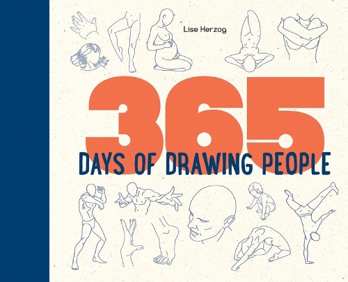 Бумажная книга «365 Days of Drawing People», автор Лиза Херцог - фото №1