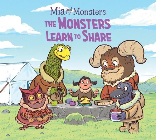 [object Object] «Mia and the Monsters: The Monsters Learn to Share: English Edition», автор Нил Кристофер - фото №1