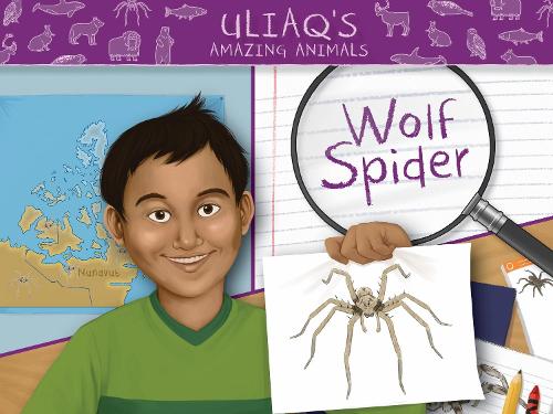 Бумажная книга «Uliaq's Amazing Animals: Wolf Spider: English Edition», автор Дэнни Кристофер - фото №1