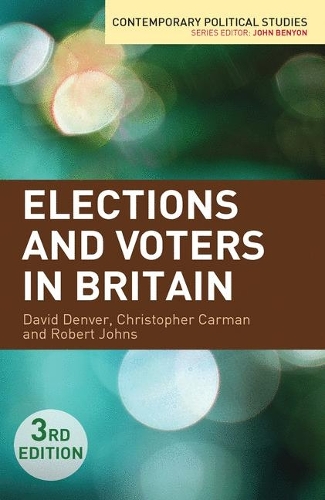 Бумажная книга «Elections and Voters in Britain», авторов Кристофер Карман, Дэвид Денвер, Роберт Джонс - фото №1