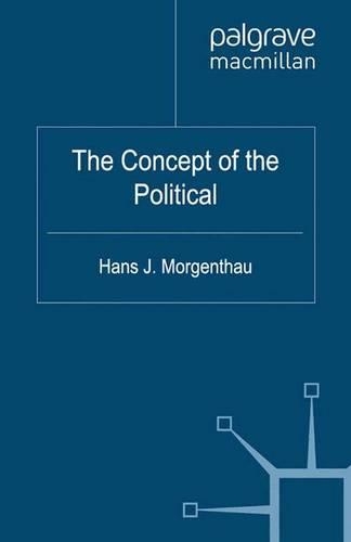 Паперова книга «The Concept of the Political», автор Ганс Й. Моргентау - фото №1