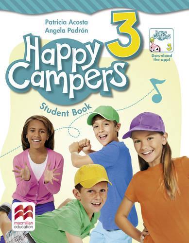 Бумажная книга «Happy Campers Level 3 Student's Book/Language Lodge», авторов Анжела Падрон, Патриция Акоста - фото №1