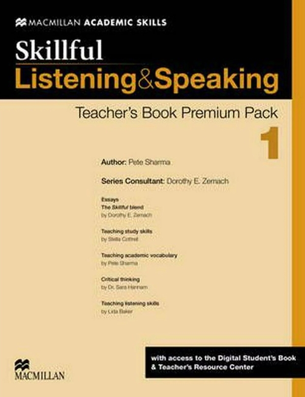 [object Object] «Skillful: Listening & Speaking. Level 1. Teacher's Book Premium Pack», авторов Стив Гершон, Луи Роджерс, Дэвид Болке, Робин Бринкс Локвуд, Линдси Клэндфилд, Джейми Скэнлон, Линдсей Уорвик, Майк Бойл, Дженнифер Биксби, Лида Бейкер, Дженнифер Уилкин, Эллен Кислингер, Марк Маккиннон - фото №1
